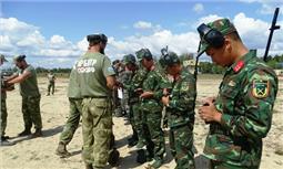 Đội tuyển Bắn tỉa Quân đội nhân dân Việt Nam hoàn thành 2 bài thi ở vòng 1